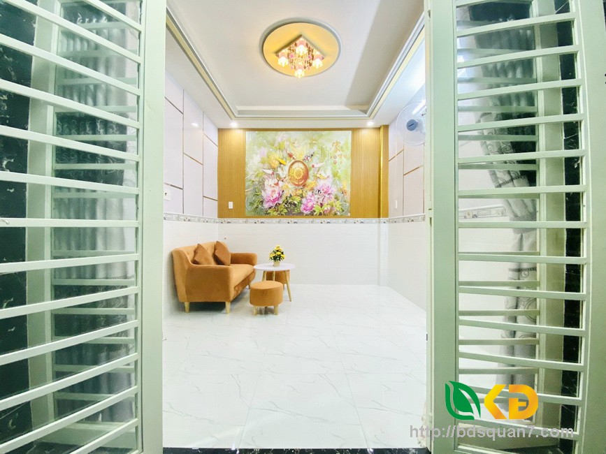 Bán nhà 2 lầu mới đẹp hẻm 2581 đường Huỳnh Tấn Phát Huyện Nhà Bè